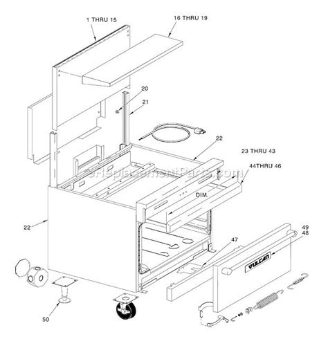 vulcan parts list